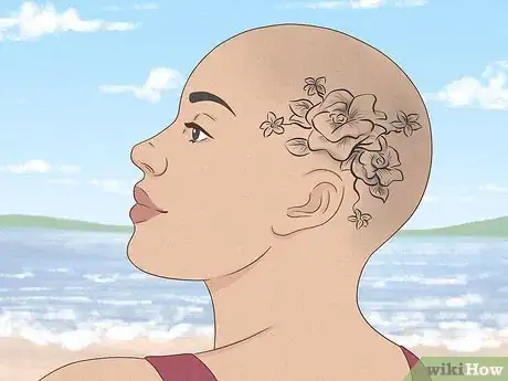 Image titled Be a Bald and Beautiful Woman Step 9