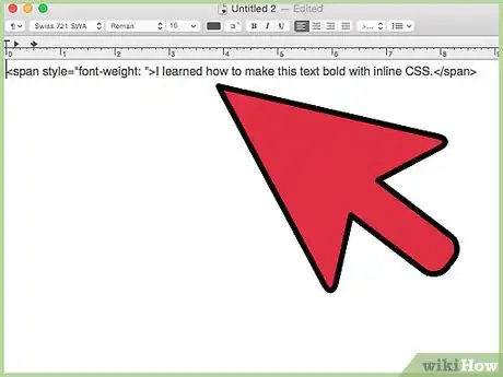 Image titled Create Bold Text With HTML Step 7