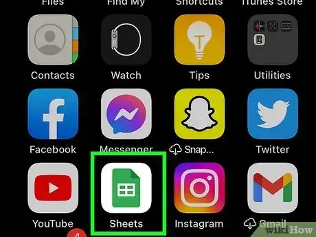 Image titled Make a Spreadsheet on iPhone Step 6