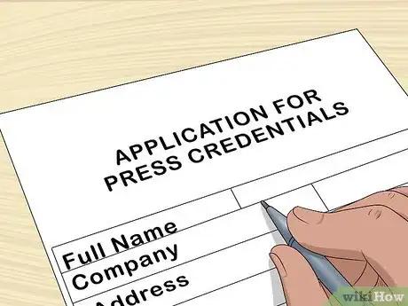 Image titled Get Press Credentials Step 7