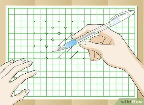 Image titled Draw a Celtic Knot on Squared Paper Step 10Bullet1