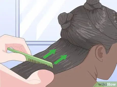 Image titled Make Straight Hair Into Afro Hair Step 17