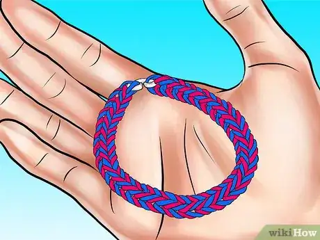 Image titled Make Loom Band Patterns Without the Loom Step 20