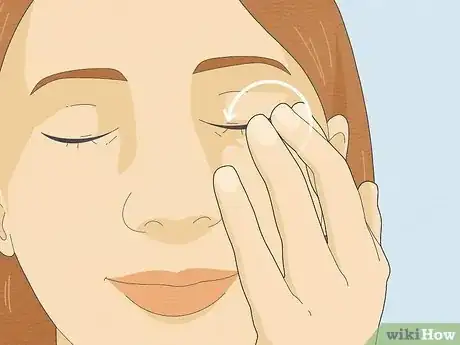 Image titled Stop Eye Twitching Step 1