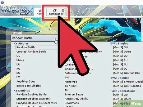 Image titled Build a Competitive Pokemon Team on a Pokemon Battling Simulator Step 2