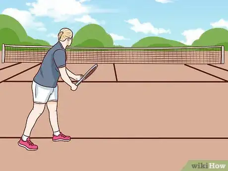 Image titled Hit a Kick Serve in Tennis Step 1