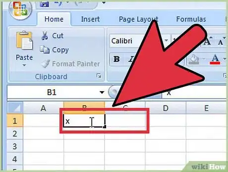 Image titled Calculate Slope in Excel Step 1