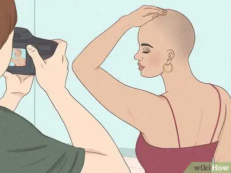 Image titled Be a Bald and Beautiful Woman Step 4