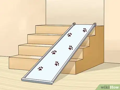 Image titled Help an Old Dog Up the Stairs Step 1