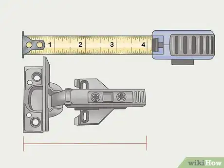 Image titled Measure Cabinet Hinges Step 2