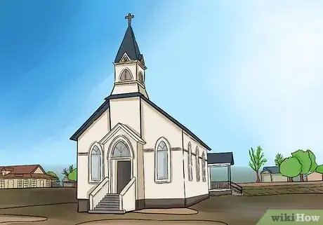 Image titled Draw a Church Step 1