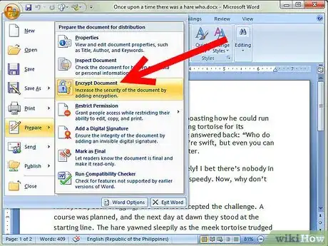 Image titled Remove Passwords from Microsoft Word 2007 Step 5