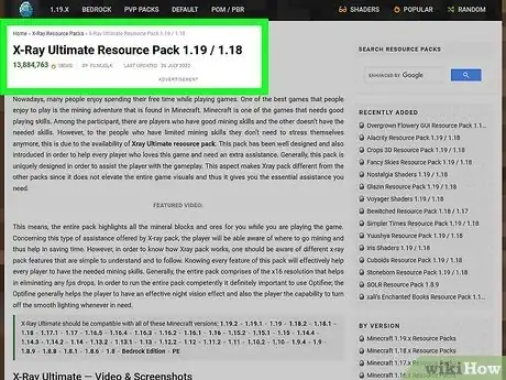 Image titled Install Minecraft Resource Packs Step 21