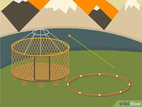 Image titled Build a Yurt Step 17