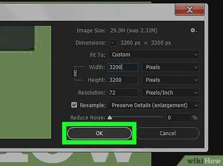 Image titled Make an Image Bigger in Photoshop Step 10