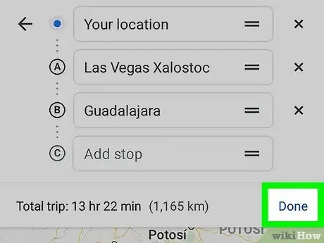 Image titled Change the Route on Google Maps on iPhone or iPad Step 24
