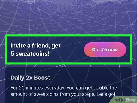 Image titled Make Money with Sweatcoin Step 6