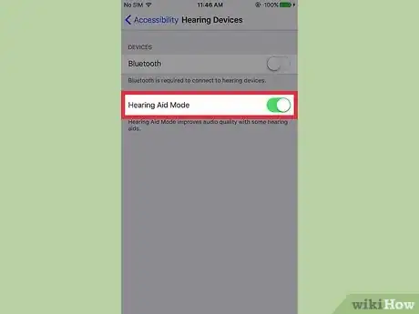 Image titled Disable Hearing Aid Mode on an iPhone Step 5