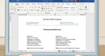 Include References on a Resume