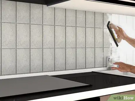 Image titled Install a Kitchen Backsplash Step 7