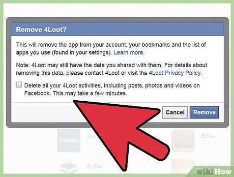 Image titled Remove an Application (Game) off Your Facebook Account Step 9