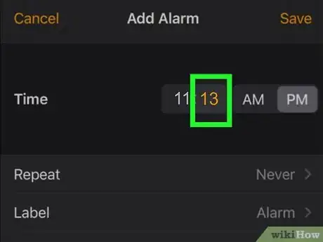 Image titled Set an Alarm on an iPhone Clock Step 6