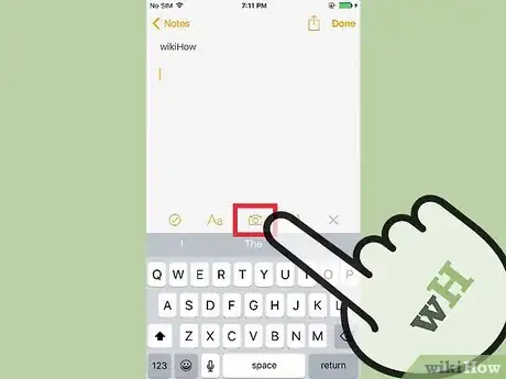 Image titled Add Pictures to iPhone Notes Step 5