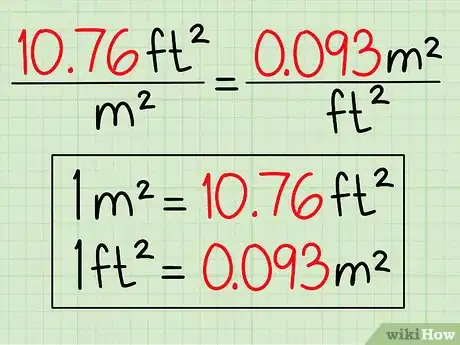 Image titled Convert Square Meters to Square Feet and Vice Versa Step 3