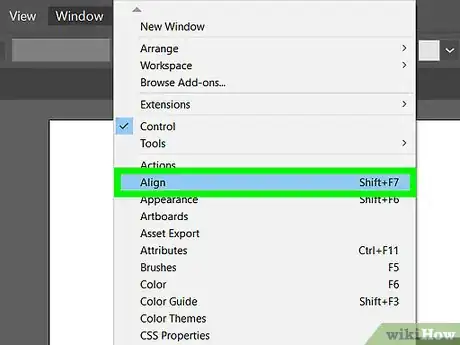 Image titled Align Objects in Illustrator Step 2