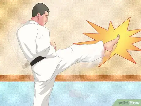 Image titled Perform a Taekwondo Front Kick Step 12