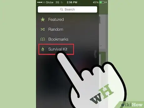 Image titled Use the wikiHow iPhone and iPad Application Step 5