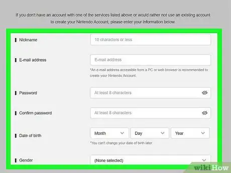 Image titled Create a Nintendo Account and Link It to a Nintendo Switch Step 2