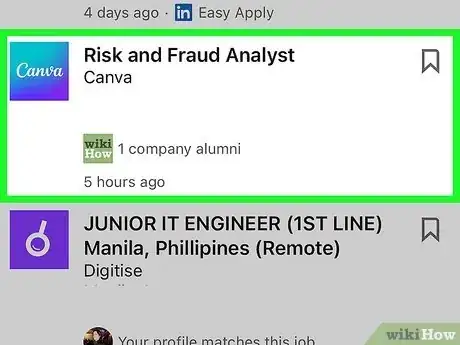 Image titled Share a Job Posting on LinkedIn Step 3