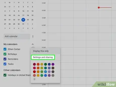 Image titled Share Your Google Calendar Step 4