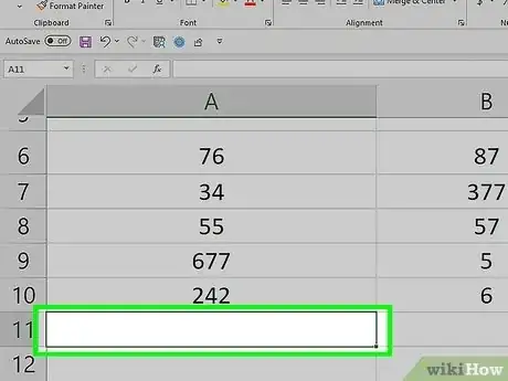 Image titled Add Up Columns in Excel Step 17