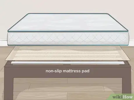 Image titled Stop a Mattress from Sliding Step 1