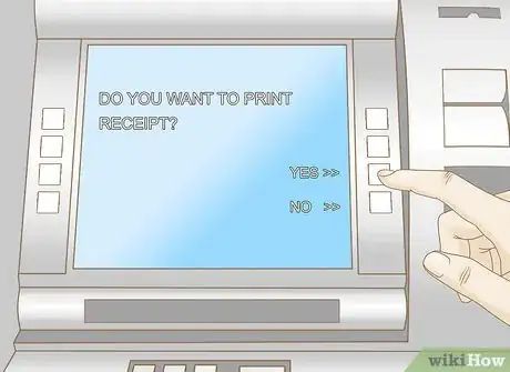 Image titled Withdraw Cash from an Automated Teller Machine Step 10