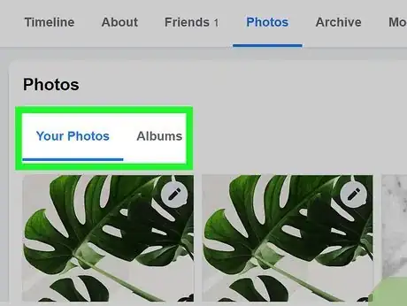 Image titled See Uploaded Photos on Facebook Step 8