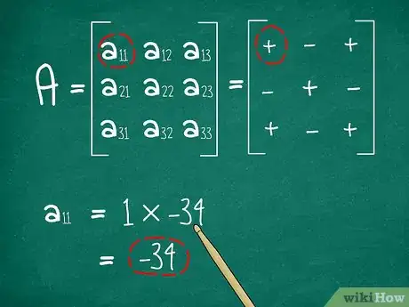 Image titled Find the Determinant of a 3X3 Matrix Step 6