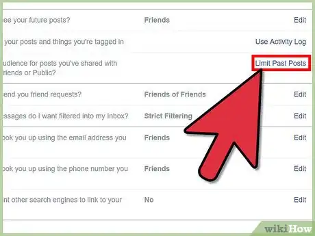 Image titled Mass Change Privacy Settings for Old Facebook Posts Step 3