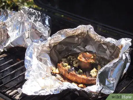 Image titled Make Grilled Mushrooms in Foil Packets Step 7