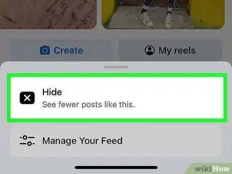 Image titled Hide All Reels on Facebook Step 8