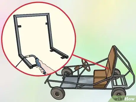 Image titled Create a Go Kart with a Lawnmower Engine Step 14