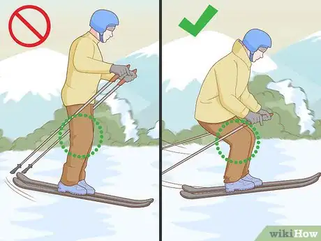 Image titled Jump on Skis Step 10