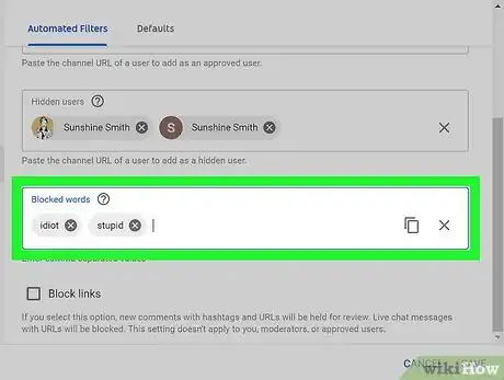Image titled Block Foul Language on YouTube Step 19