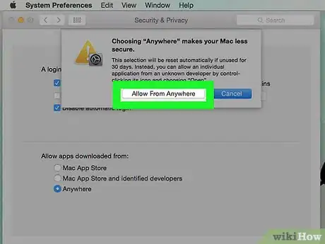 Image titled Install Software from Unsigned Developers on a Mac Step 21