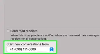 Add a Phone Number on Apple Messages