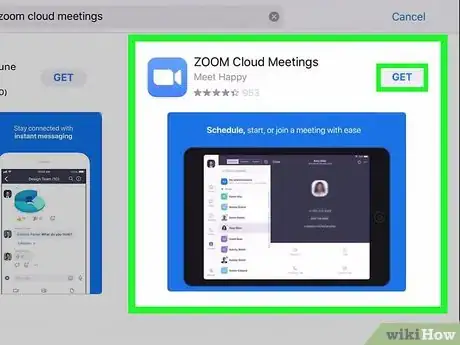 Image titled Install Zoom on an iPad Step 6