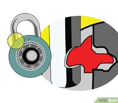Image titled Open Combination Locks Without a Code Step 9