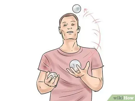 Image titled Start Contact Juggling Step 5